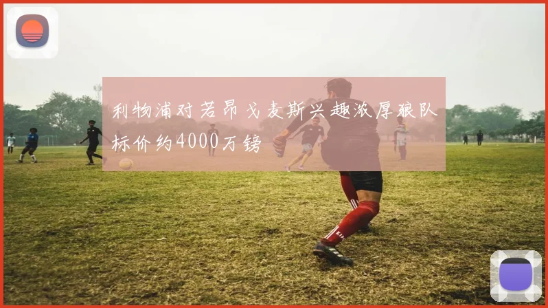 利物浦对若昂戈麦斯兴趣浓厚狼队标价约4000万镑